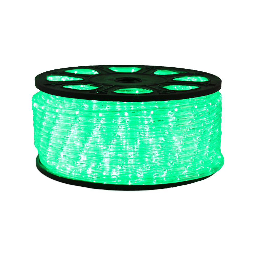 Mangueira de LED 360° Verde